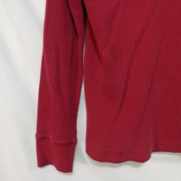 AEROPOSTALE | medium | Red Thermal Shirt | Bold Aero NY ATH DIV Front - Picture 11 of 16